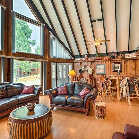 Вилла A-Frame Ruidoso Retreat With Deck, Grill And Views! Экстерьер фото