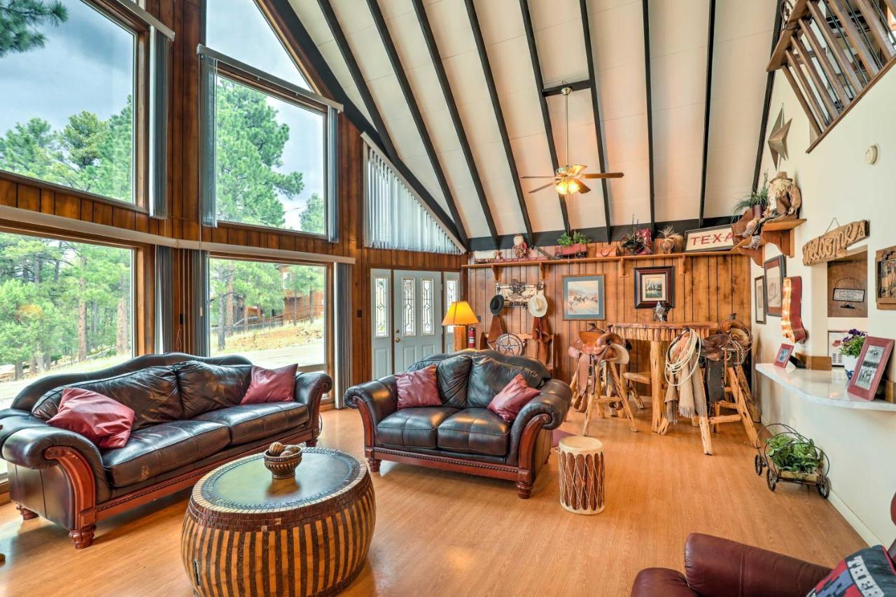 Вилла A-Frame Ruidoso Retreat With Deck, Grill And Views! Экстерьер фото