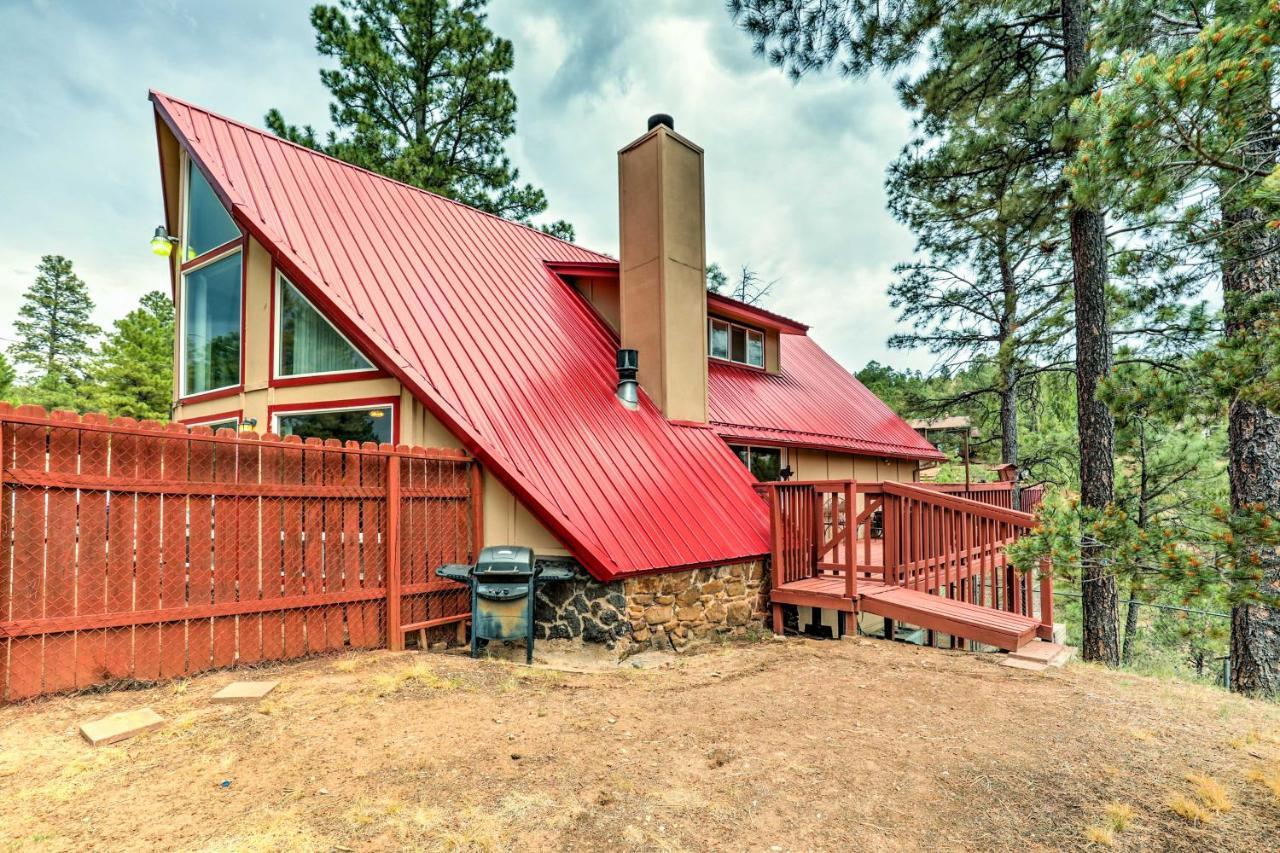 Вилла A-Frame Ruidoso Retreat With Deck, Grill And Views! Экстерьер фото
