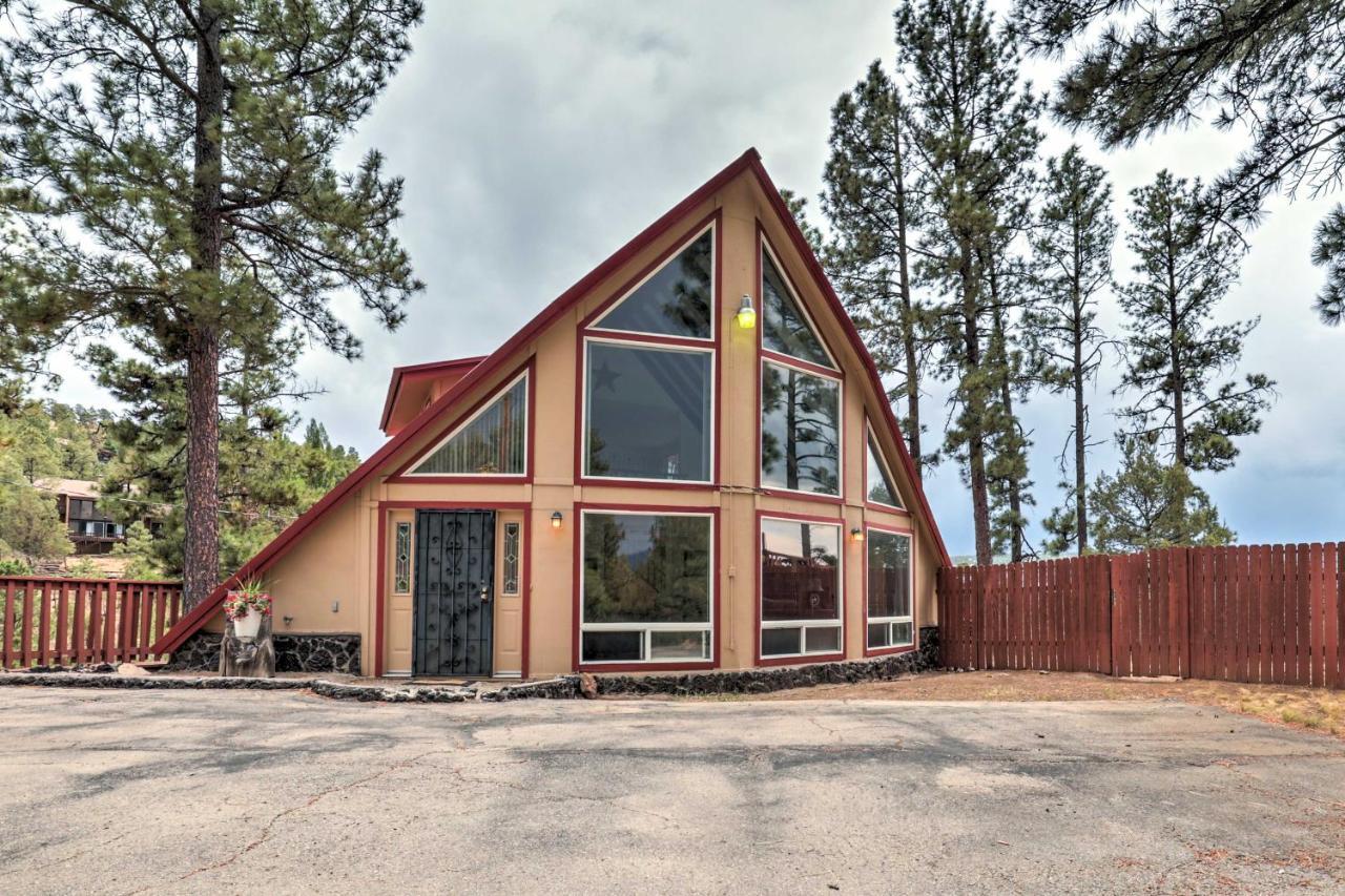 Вилла A-Frame Ruidoso Retreat With Deck, Grill And Views! Экстерьер фото
